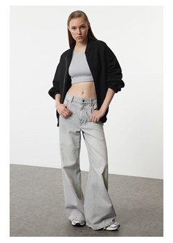 trendyol Bluza w kolorze czarnym ze sklepu Limango Polska w kategorii Bluzy damskie - zdjęcie 188492346