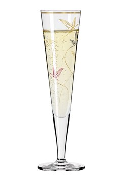 RITZENHOFF Kieliszek "Goldnacht" w kolorze złotym do szampana - 205 ml ze sklepu Limango Polska w kategorii Naczynia - zdjęcie 188492817