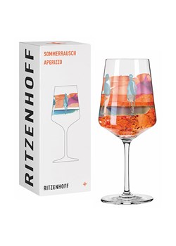 RITZENHOFF Kieliszek w kolorze pomarańczowo-błękitnym do koktajli - 544 ml ze sklepu Limango Polska w kategorii Naczynia - zdjęcie 188492909