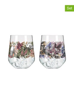 RITZENHOFF Szklanki (2 szt.) "Schattenfauna" ze wzorem - 710 ml ze sklepu Limango Polska w kategorii Naczynia - zdjęcie 188493035