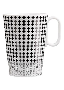 RITZENHOFF Kubek w kolorze biało-czarnym do kawy - 335 ml ze sklepu Limango Polska w kategorii Dzbanki i zaparzacze - zdjęcie 188493077