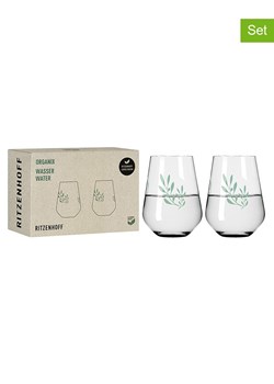RITZENHOFF Szklanki (2 szt.) "Organix 1 - R. Bohnenberg" - 540 ml ze sklepu Limango Polska w kategorii Naczynia - zdjęcie 188493157