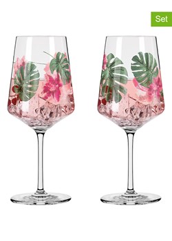 RITZENHOFF Kieliszki (2 szt.) w kolorze jasnoróżowym do koktajli - 544 ml ze sklepu Limango Polska w kategorii Naczynia - zdjęcie 188493459