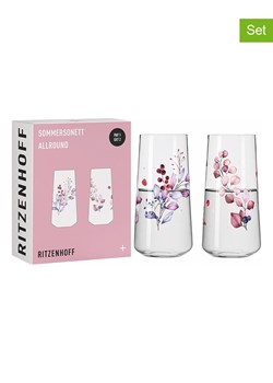 RITZENHOFF Szklanki (2 szt.) w kolorze fioletowym - 614 ml ze sklepu Limango Polska w kategorii Naczynia - zdjęcie 188493465