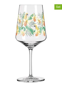 RITZENHOFF Kieliszki (2 szt.) "Sommertau" w kolorze żółto-zielonym do koktajli - 500 ml ze sklepu Limango Polska w kategorii Naczynia - zdjęcie 188493507