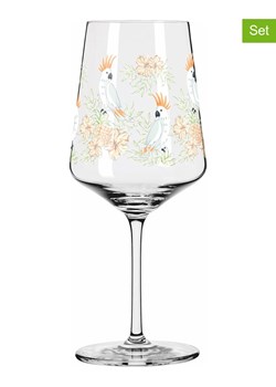 RITZENHOFF Kieliszki (2 szt.) w kolorze zielono-pomarańczowym do koktajli - 500 ml ze sklepu Limango Polska w kategorii Naczynia - zdjęcie 188493529