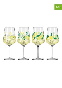 RITZENHOFF Kieliszki (4 szt.) w kolorze żółto-zielonym do koktajli - 544 ml ze sklepu Limango Polska w kategorii Naczynia - zdjęcie 188493536