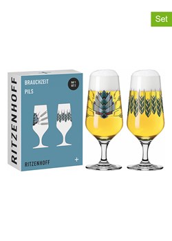 RITZENHOFF Kufle (2 szt.) w kolorze niebieskim - 374 ml ze sklepu Limango Polska w kategorii Naczynia - zdjęcie 188493589