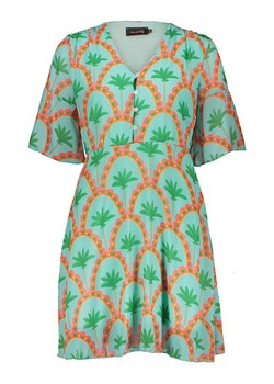 miss goodlife Sukienka w kolorze zielono-pomarańczowym ze sklepu Limango Polska w kategorii Sukienki - zdjęcie 188493775