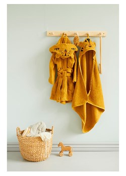 roommate Ręcznik "Tiger" w kolorze musztardowym z kapturem - 72 x 72 cm ze sklepu Limango Polska w kategorii Ręczniki dla dzieci - zdjęcie 188494059