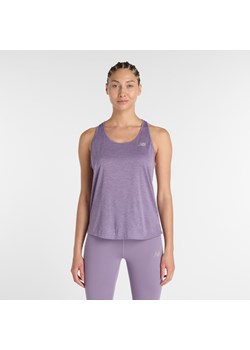 Koszulka damska New Balance WT41250AB7 – fioletowa ze sklepu New Balance Poland w kategorii Bluzki damskie - zdjęcie 188501019