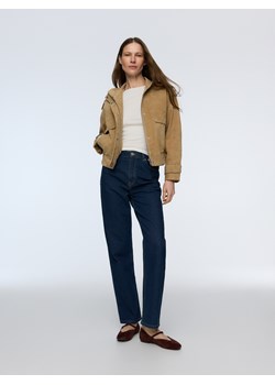 Reserved - Baleriny z owczej skóry - brązowy ze sklepu Reserved w kategorii Balerinki - zdjęcie 188501467