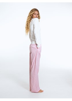 Reserved - Dwuczęściowa piżama z bawełny - różowy ze sklepu Reserved w kategorii Piżamy damskie - zdjęcie 188502249