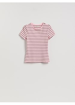 Reserved - T-shirt slim fit - wielobarwny ze sklepu Reserved w kategorii Bluzki damskie - zdjęcie 188502375