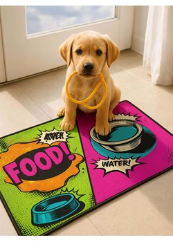 Paws&amp;Whiskers Podkładka ze wzorem pod miski - 40 x 70 cm ze sklepu Limango Polska w kategorii Dla zwierząt - zdjęcie 188503369