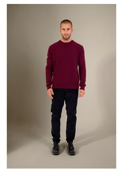 Perfect Cashmere Kaszmirowy sweter "Blake" w kolorze jagodowym ze sklepu Limango Polska w kategorii Swetry męskie - zdjęcie 188503397