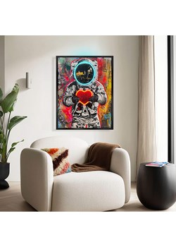 Orangewallz Druk artystyczny LED "Astro Love" ze sklepu Limango Polska w kategorii Oświetlenie - zdjęcie 188503425