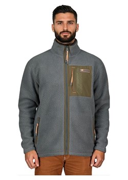 Geographical Norway Kurtka polarowa "Tapoche" w kolorze szarym ze sklepu Limango Polska w kategorii Bluzy męskie - zdjęcie 188503465