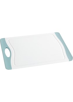 Wenko Deska "Easy" w kolorze biało-błękitnym do krojenia - 39,5 x 28 cm ze sklepu Limango Polska w kategorii Deski - zdjęcie 188503599