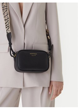 Torebka Emporio Armani EW000537 AF12103 MC032 Czarny ze sklepu eobuwie.pl w kategorii Listonoszki - zdjęcie 188503648