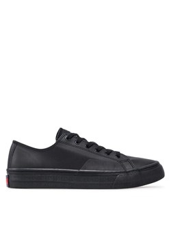 Tommy Jeans Tenisówki Leather Vulc EM0EM01047 Czarny ze sklepu MODIVO w kategorii Trampki męskie - zdjęcie 188504035