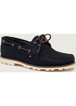 Tommy Hilfiger Mokasyny HILIFGER LIGHT | zamsz ze sklepu Gomez Fashion Store w kategorii Mokasyny męskie - zdjęcie 188505647