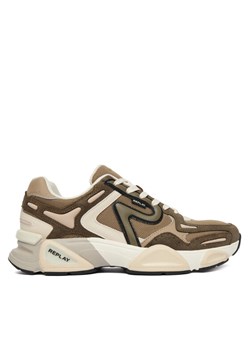 Sneakersy REPLAY GMS9M .000.C0022T Zielony ze sklepu eobuwie.pl w kategorii Buty sportowe męskie - zdjęcie 188505765
