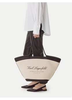 KARL LAGERFELD Torebka B1W46069 Beżowy ze sklepu MODIVO w kategorii Torby letnie - zdjęcie 188506108