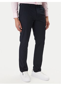 Tommy Hilfiger Chinosy Denton MW0MW43408 Granatowy Slim Fit ze sklepu MODIVO w kategorii Spodnie męskie - zdjęcie 188506148