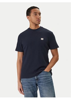 Calvin Klein Jeans T-Shirt Waffle Badge LV04RD008G Granatowy Regular Fit ze sklepu MODIVO w kategorii T-shirty męskie - zdjęcie 188506156