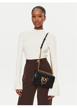 Pinko Torebka Love One Mini Dc AI 24-25 PLTT 100074 A1YB Czarny ze sklepu MODIVO w kategorii Kopertówki - zdjęcie 188506237
