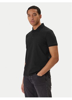 Calvin Klein Jeans Polo Classic Monogram LV04RD255G Czarny Regular Fit ze sklepu MODIVO w kategorii T-shirty męskie - zdjęcie 188506239