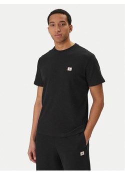Calvin Klein Jeans T-Shirt Waffle Badge LV04RD008G Czarny Regular Fit ze sklepu MODIVO w kategorii T-shirty męskie - zdjęcie 188506249