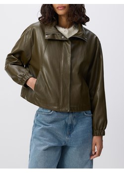 Reserved - Kurtka z wysoką stójką - ciemnozielony ze sklepu Reserved w kategorii Kurtki damskie - zdjęcie 188506929