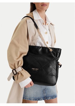 Torebka Nine West EO-Bellis-LX10277 Czarny ze sklepu eobuwie.pl w kategorii Torby Shopper bag - zdjęcie 188507149