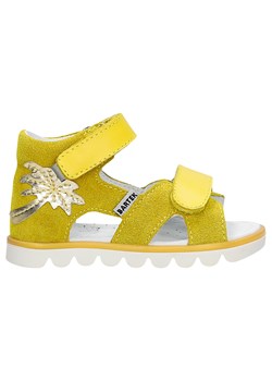 Żółte Sandały Dziewczęce Bartek 11227017 Z Błyszczącą Palmą ze sklepu Wojas w kategorii Sandały dziecięce - zdjęcie 188508037