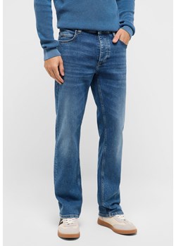 Męskie Spodnie Jeansowe Mustang Style Michigan Straight Denim Blue 1017443 5000 803 ze sklepu YouNeedit.pl w kategorii Jeansy męskie - zdjęcie 188508126