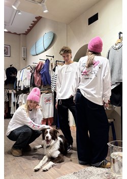 Card From My Heart LS - Paper White ze sklepu Surf Inc w kategorii Bluzki damskie - zdjęcie 188508986