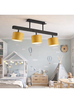 Drewniana lampa sufitowa 3-punktowa do pokoju dziecięcego HOLLYWOOD z regulowanymi kloszami ze sklepu Lysne w kategorii Lampy wiszące - zdjęcie 188509015