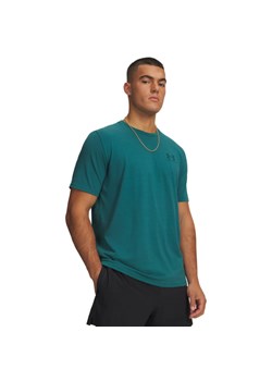Męski t-shirt z nadrukiem Under Armour UA M Sportstyle LC SS - zielony ze sklepu Sportstylestory.com w kategorii T-shirty męskie - zdjęcie 188509436
