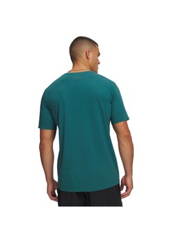 Męski t-shirt z nadrukiem Under Armour UA M Sportstyle LC SS - zielony ze sklepu Sportstylestory.com w kategorii T-shirty męskie - zdjęcie 188509437