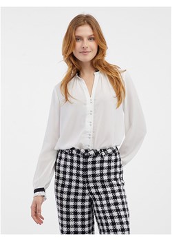 orsay Bluzka w kolorze białym ze sklepu Limango Polska w kategorii Koszule damskie - zdjęcie 188510258