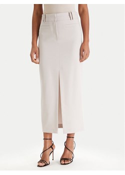 Patrizia Pepe Spódnica midi 8G0515/A498-S748 Szary Regular Fit ze sklepu MODIVO w kategorii Spódnice - zdjęcie 188510458