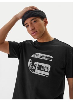 G-Star Raw T-Shirt G Icon Graphic D28823-E385 Czarny Regular Fit ze sklepu MODIVO w kategorii T-shirty męskie - zdjęcie 188510479