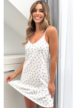 Donna bawełniana koszula nocna Love, Kolor ecru-wzór, Rozmiar S, Donna ze sklepu Primodo w kategorii Koszule nocne - zdjęcie 188510636