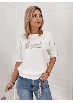 bluzka balance ecru one size ze sklepu UBRA w kategorii Bluzki damskie - zdjęcie 188510868