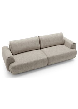 Rozkładana kanapa nowoczesna ciepły szary R3-W66 ze sklepu Edinos.pl w kategorii Sofy i kanapy - zdjęcie 188511019