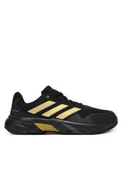 Buty do tenisa adidas Courtjam Control 3 KI0798 Czarny ze sklepu eobuwie.pl w kategorii Buty sportowe męskie - zdjęcie 188511956