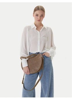 Torebka Coccinelle QKG Coccinellesunup Suede E1 QKG 13 02 01 Brązowy ze sklepu eobuwie.pl w kategorii Torebki damskie - zdjęcie 188512018