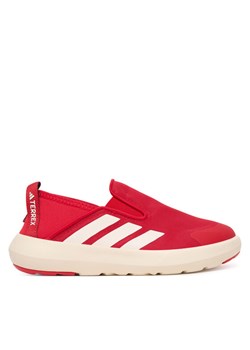 adidas Buty do sportów wodnych Terrex Boat Slip-On JS1430 Czerwony ze sklepu MODIVO w kategorii Buty sportowe dziecięce - zdjęcie 188512586